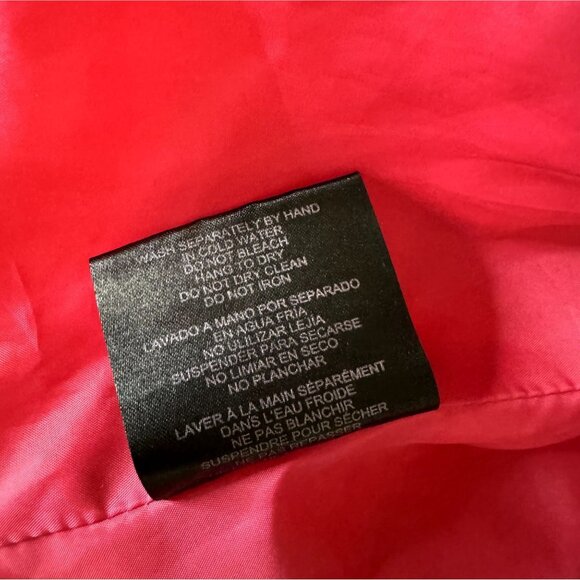 Noize Utility Nylon Jacket Coat Zip Front Pink S bv - Picture 8 of 8